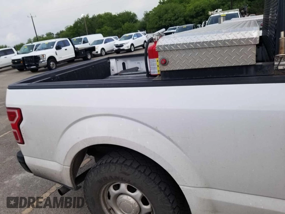 2019 Ford F-150 XL with VIN 1FTEX1CB0KKC55548, listed as a IAAI auction lot 42220113 with 220,995 mi miles and . Bid and sale history available at DreamBid. Image 1.