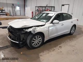 2015 Infiniti Q50 Premium with VIN JN1BV7AR6FM415568, listed as a IAAI auction lot 41333599 with 164,647 mi miles. Bid and sale history available at carsss.com. Image 18.