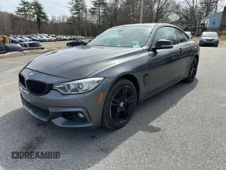 2016 BMW 4 Series 435i xDrive with VIN WBA3R5C5XGK373873, listed as a Copart auction lot 52142085 with 106,192 mi miles and Clean Title. Bid and sale history available at carsss.com. Image 1.