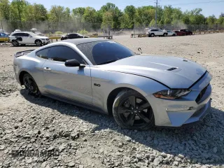 2021 Ford Mustang GT with VIN 1FA6P8CF8M5134967, listed as a Copart auction lot 49149653 with 41,213 mi miles. Bid and sale history available at carsss.com. Image 4.