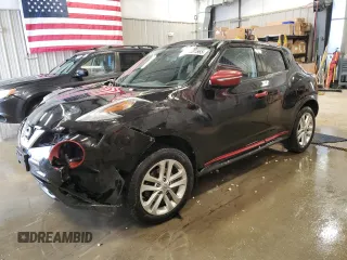 2015 Nissan Juke SV with VIN JN8AF5MR8FT512142, listed as a Copart auction lot 53431565 with 144,309 mi miles and Clean title. Bid and sale history available at DreamBid. Image 1.
