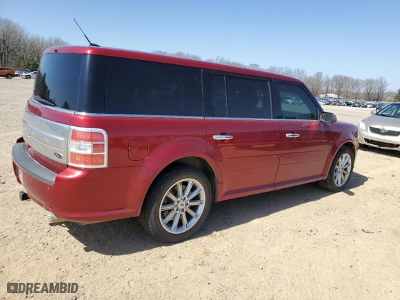 2017 Ford Flex Limited with VIN 2FMGK5D80HBA00706, listed as a Copart auction lot 49107755 with 138,961 mi miles and Clean Title. Bid and sale history available at carsss.com. Image 3.