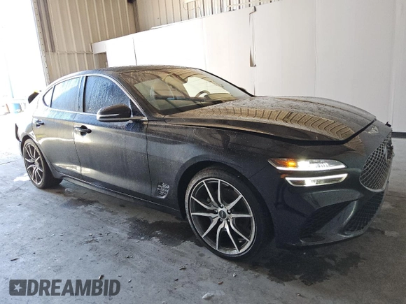 2023 Genesis G70 2.0T with VIN KMTG34TA6PU131312, listed as a Copart auction lot 84861294 with 31,613 mi miles and Non Repairable. Bid and sale history available at DreamBid. Image 4.