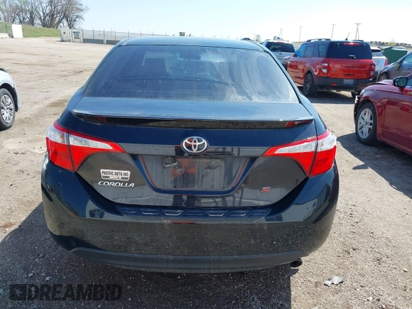 2016 Toyota Corolla L with VIN 5YFBURHE0GP554110, listed as a IAAI auction lot 42084961 with 83,825 mi miles and . Bid and sale history available at DreamBid. Image 16.