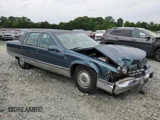 1995 Cadillac Fleetwood z VIN 1G6DW52P0SR714333, wystawiony jako Copart lot #55452654 z przebiegiem 112 198 mil mil oraz Szkody całkowita. Historia ofert i sprzedaży dostępna na DreamBid. Obrazek 4.