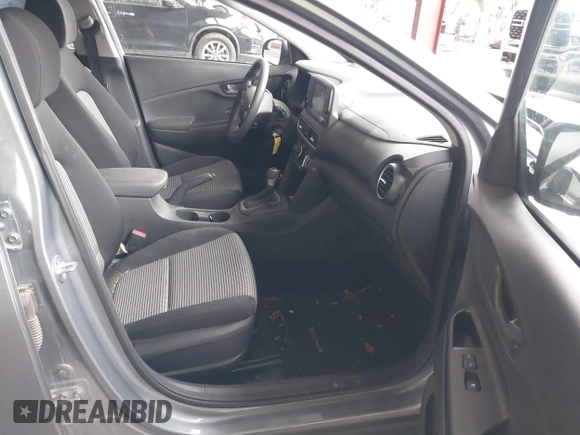 2019 Hyundai Kona SE with VIN KM8K1CAA0KU371164, listed as a IAAI auction lot 42090955 with 70,225 mi miles and . Bid and sale history available at carsss.com. Image 5.