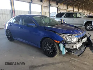 2017 Honda Civic LX z VIN 19XFC2F55HE044966, wystawiony jako Copart lot #56800115 z przebiegiem 67 561 mil mil oraz Szkoda całkowita • Salvage title. Historia ofert i sprzedaży dostępna na DreamBid. Obrazek 4.