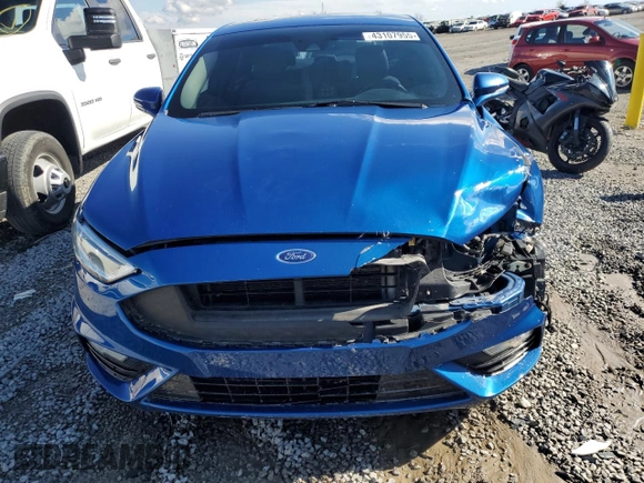 2017 Ford Fusion Sport with VIN 3FA6P0VP0HR378316, listed as a Copart auction lot 43107955 with 150,248 mi miles and Salvage Title. Bid and sale history available at carsss.com. Image 5.