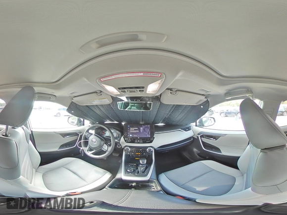 2024 Toyota RAV4 Hybrid XLE Premium with VIN 4T3B6RFV8RU162725, listed as a Copart auction lot 53995045 with 7,293 mi miles and Salvage Title. Bid and sale history available at carsss.com. Image 16.