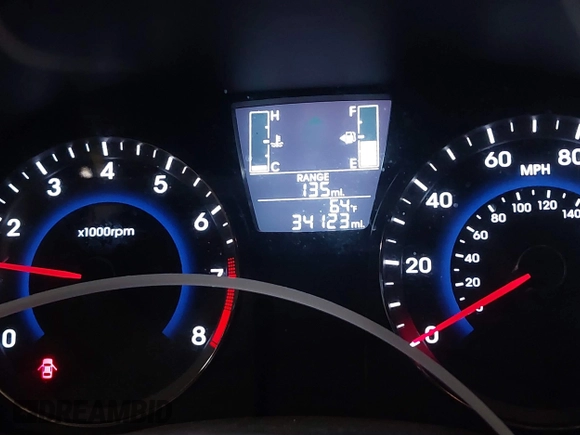 2017 Hyundai Accent SE with VIN KMHCT5AE2HU321940, listed as a IAAI auction lot 41801114 with 34,123 mi miles. Bid and sale history available at carsss.com. Image 7.