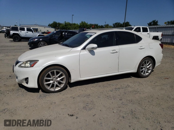 2012 Lexus IS 250 with VIN JTHBF5C24C5169462, listed as a Copart auction lot 61063465 with 147,827 mi miles and Salvage title. Bid and sale history available at DreamBid. Image 1.