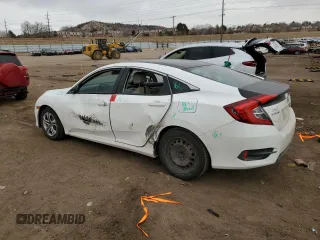 2016 Honda Civic Sedan LX with VIN 2HGFC2F54GH501724, listed as a Copart auction lot 44769635 with 0 mi miles and Non Repairable. Bid and sale history available at carsss.com. Image 2.