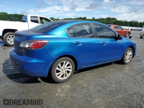 2012 Mazda 3 i Touring с VIN JM1BL1V72C1552982, выставлен на аукционе Copart как лот 56071965 с пробегом 186 229 миль миль и Чистый • Clean title. История ставок и продаж доступна на DreamBid. Изображение 3.