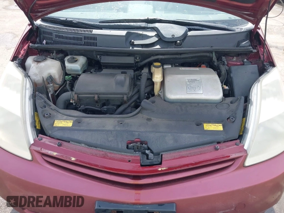 2005 Toyota Prius with VIN JTDKB20U957010252, listed as a IAAI auction lot 42119577 with 117,717 mi miles. Bid and sale history available at carsss.com. Image 10.