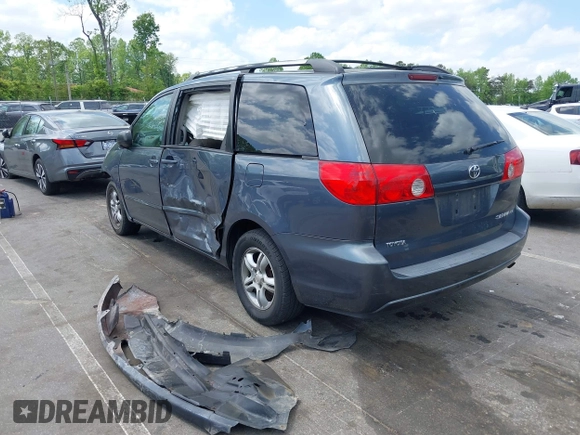 2009 Toyota Sienna CE with VIN 5TDZK23C89S277864, listed as a IAAI auction lot 42086182 with 223,870 mi miles and . Bid and sale history available at DreamBid. Image 3.