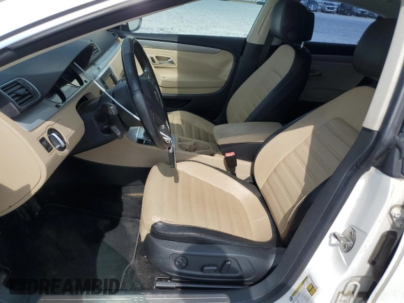 2014 Volkswagen CC R-Line with VIN WVWBP7AN4EE525757, listed as a Copart auction lot 55293795 with 124,890 mi miles and Salvage title. Bid and sale history available at DreamBid. Image 7.