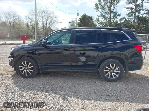 2019 Honda Pilot EX-L with VIN 5FNYF5H5XKB008027, listed as a IAAI auction lot 41794539 with 110,832 mi miles and . Bid and sale history available at carsss.com. Image 15.