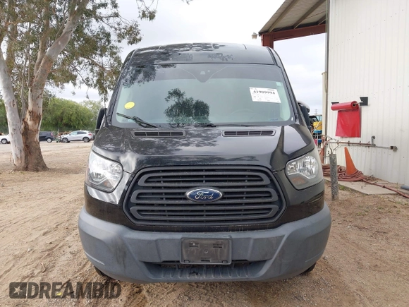 2018 Ford Transit with VIN 1FTYR2CM7JKB42208, listed as a IAAI auction lot 41909994 with 110,885 mi miles. Bid and sale history available at carsss.com. Image 12.