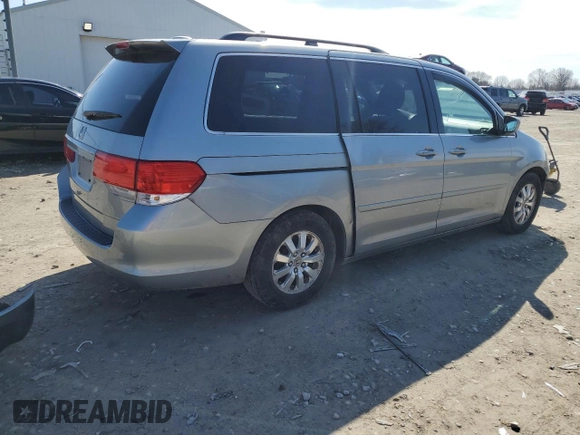 2010 Honda Odyssey EX-L with VIN 5FNRL3H69AB083889, listed as a Copart auction lot 49620105 with 0 mi miles and Salvage Title. Bid and sale history available at carsss.com. Image 3.