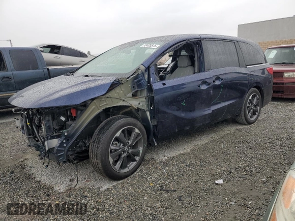 2024 Honda Odyssey Elite с VIN 5FNRL6H90RB001894, выставлен на аукционе Copart как лот 53403815 с пробегом 2 943 миль миль и Списание • Salvage title. История ставок и продаж доступна на DreamBid. Изображение 1.