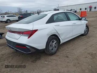 2024 Hyundai Elantra SE with VIN KMHLL4DG2RU786744, listed as a IAAI auction lot 41510735 with 8,221 mi miles and . Bid and sale history available at DreamBid. Image 4.