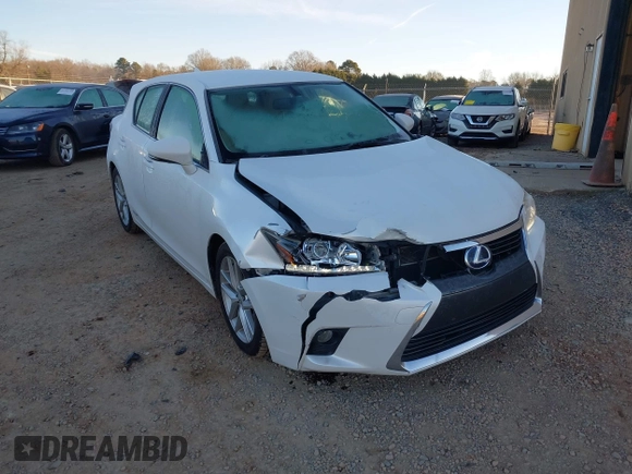 2016 Lexus CT 200h with VIN JTHKD5BH0G2274079, listed as a IAAI auction lot 41328449 with 121,173 mi miles and . Bid and sale history available at DreamBid. Image 1.