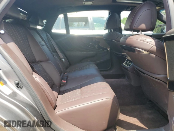 2019 Lexus LS 500 with VIN JTHC51FF7K5007211, listed as a Copart auction lot 59156954 with Not provided miles and Salvage title. Bid and sale history available at DreamBid. Image 10.