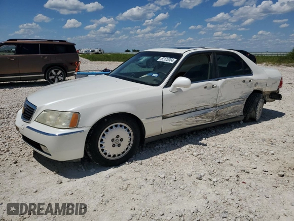 1999 Acura RL with VIN JH4KA9664XC004727, listed as a Copart auction lot 62120054 with 0 mi miles and Salvage Title. Bid and sale history available at carsss.com. Image 1.