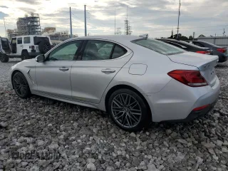 2019 Genesis G70 2.0T Advanced with VIN KMTG34LA9KU027051, listed as a Copart auction lot 71967634 with 41,356 mi miles and Salvage Title. Bid and sale history available at carsss.com. Image 2.