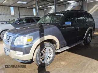 2010 Ford Explorer Eddie Bauer z VIN 1FMEU7E83AUA82099, wystawiony jako Copart lot #48391525 z przebiegiem 162 628 mil mil oraz Tytuł czysty. Historia ofert i sprzedaży dostępna na DreamBid. Obrazek 1.