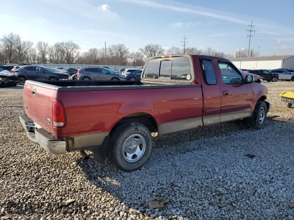 2002 Ford F-150 XL with VIN 1FTRX17W72NB29281, listed as a Copart auction lot 44590305 with 319,663 mi miles and Salvage Title. Bid and sale history available at carsss.com. Image 3.
