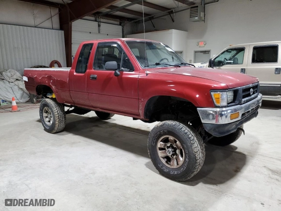 1994 Toyota 4WD Pickups DX with VIN 4TAVN13D7RZ279348, listed as a Copart auction lot 42795315 with 297,174 mi miles and Salvage Title. Bid and sale history available at carsss.com. Image 4.