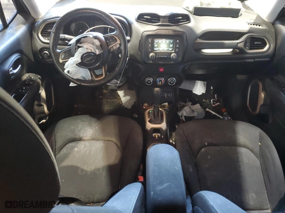 2015 Jeep Renegade Latitude with VIN ZACCJABT6FPB92633, listed as a Copart auction lot 85791944 with 0 mi miles and Salvage Title. Bid and sale history available at carsss.com. Image 8.