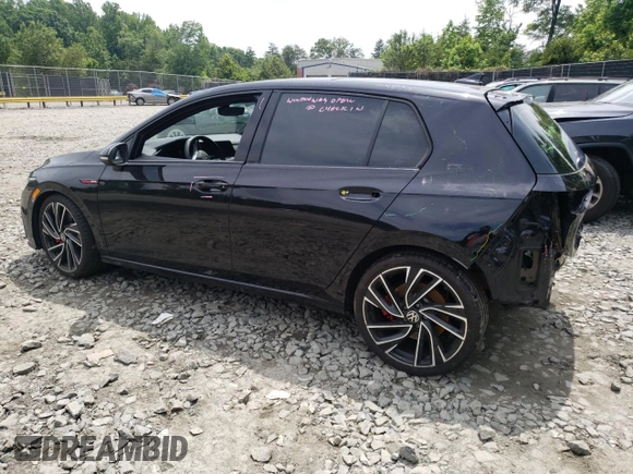 2022 Volkswagen GTI Autobahn with VIN WVW587CD9NW216858, listed as a Copart auction lot 56060284 with 19,931 mi miles and . Bid and sale history available at DreamBid. Image 2.