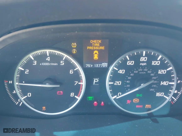 2013 Acura RDX with VIN 5J8TB3H31DL013837, listed as a IAAI auction lot 41808129 with 137,789 mi miles. Bid and sale history available at carsss.com. Image 7.