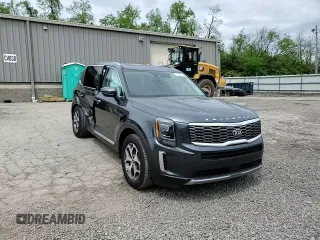 2021 Kia Telluride EX with VIN 5XYP3DHCXMG148538, listed as a Copart auction lot 56045245 with 51,998 mi miles and Salvage title. Bid and sale history available at DreamBid. Image 14.