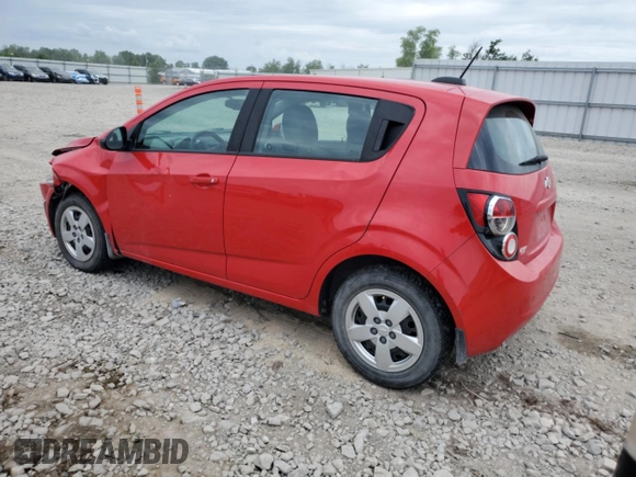 2015 Chevrolet Sonic LS with VIN 1G1JB6SH2F4156670, listed as a Copart auction lot 61572825 with 111,373 mi miles and Clean title. Bid and sale history available at DreamBid. Image 2.