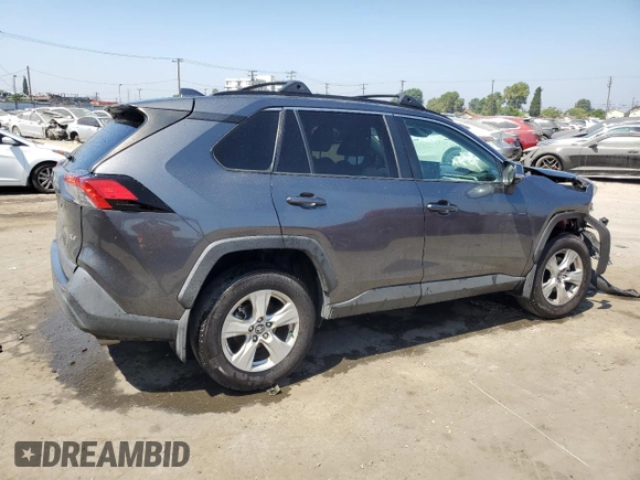 2020 Toyota RAV4 XLE with VIN 2T3W1RFV4LC044664, listed as a Copart auction lot 59163675 with 60,648 mi miles and Salvage title. Bid and sale history available at DreamBid. Image 3.