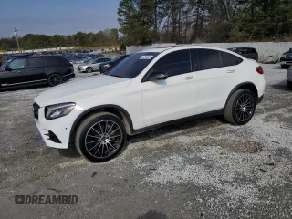 2018 Mercedes-Benz GLC with VIN WDC0J4KBXJF437905, listed as a Copart auction lot 44318885 with 62,004 mi miles and Clean Title. Bid and sale history available at carsss.com. Image 1.