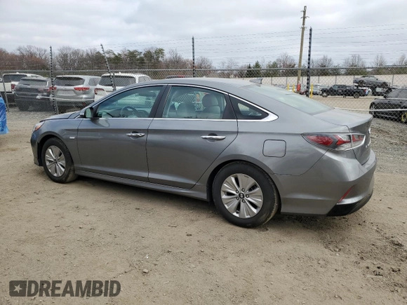 2018 Hyundai Sonata Hybrid SE with VIN KMHE24L32JA078624, listed as a Copart auction lot 49374195 with 73,295 mi miles and Salvage Title. Bid and sale history available at carsss.com. Image 2.