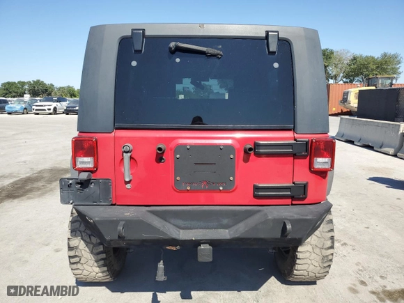 2010 Jeep Wrangler Unlimited Sport with VIN 1J4BA3H10AL171104, listed as a Copart auction lot 53656125 with 192,898 mi miles and Clean Title. Bid and sale history available at carsss.com. Image 6.