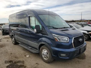 2021 Ford Transit with VIN 1FBAX9CG4MKA02913, listed as a Copart auction lot 86666774 with 29,881 mi miles and Salvage Title. Bid and sale history available at DreamBid. Image 4.