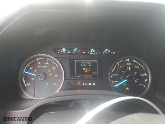 2019 Ford F-150 XL with VIN 1FTEW1E54KFB29499, listed as a Copart auction lot 44898535 with 49,015 mi miles and Salvage Title. Bid and sale history available at carsss.com. Image 9.
