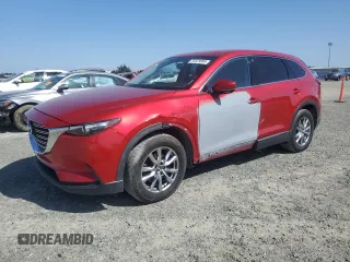 2016 Mazda CX-9 Touring with VIN JM3TCBCY2G0119252, listed as a Copart auction lot 55529005 with 95,587 mi miles and Salvage title. Bid and sale history available at DreamBid. Image 1.