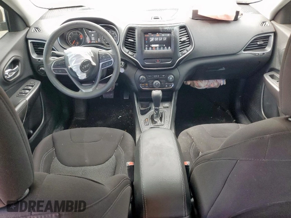 2020 Jeep Cherokee Latitude with VIN 1C4PJLCB3LD538716, listed as a Copart auction lot 62063545 with 29,970 mi miles and Salvage title. Bid and sale history available at DreamBid. Image 8.