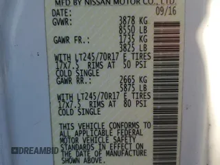 2016 Nissan NV S with VIN 1N6BF0KM8GN814785, listed as a Copart auction lot 47386315 with 211,245 mi miles and Salvage Title. Bid and sale history available at carsss.com. Image 13.