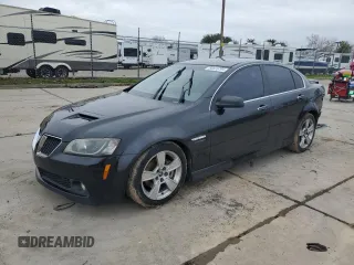 2009 Pontiac G8 GT with VIN 6G2EC57Y09L189449, listed as a Copart auction lot 85825704 with 82,596 mi miles and Salvage Title. Bid and sale history available at carsss.com. Image 1.