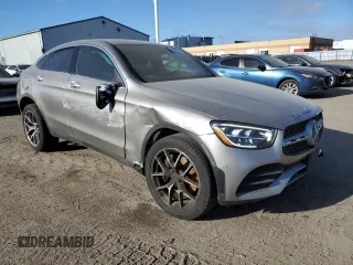 2021 Mercedes-Benz GLC with VIN W1N0J8EB6MF995840, listed as a Copart auction lot 86660024 with 48,008 mi miles and Clean Title. Bid and sale history available at carsss.com. Image 4.