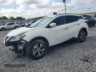2022 Nissan Murano SV z VIN 5N1AZ2BJ5NC126738, wystawiony jako Copart lot #56218825 z przebiegiem 53 863 mil mil oraz Szkoda całkowita • Salvage title. Historia ofert i sprzedaży dostępna na DreamBid. Obrazek 1.