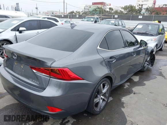 2017 Lexus IS 200t z VIN JTHBA1D22H5043713, wystawiony jako IAAI lot #42451129 z przebiegiem 138 199 mil mil oraz . Historia ofert i sprzedaży dostępna na DreamBid. Obrazek 4.
